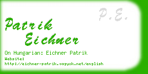 patrik eichner business card